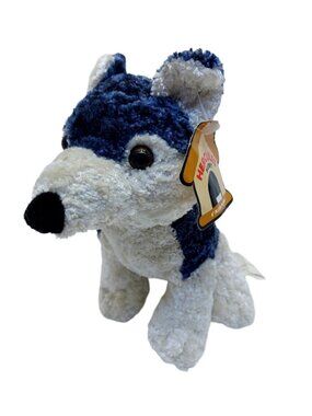 Atico Hercules Husky Plush Puppy Dog 6" Stuffed Animal 2002